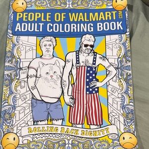 Color the Creatures of Walmart Adult Coloring Book